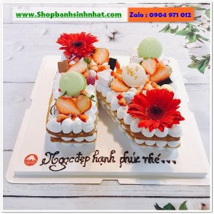 Bánh Sinh Nhật Chữ Cái & Số - RP89